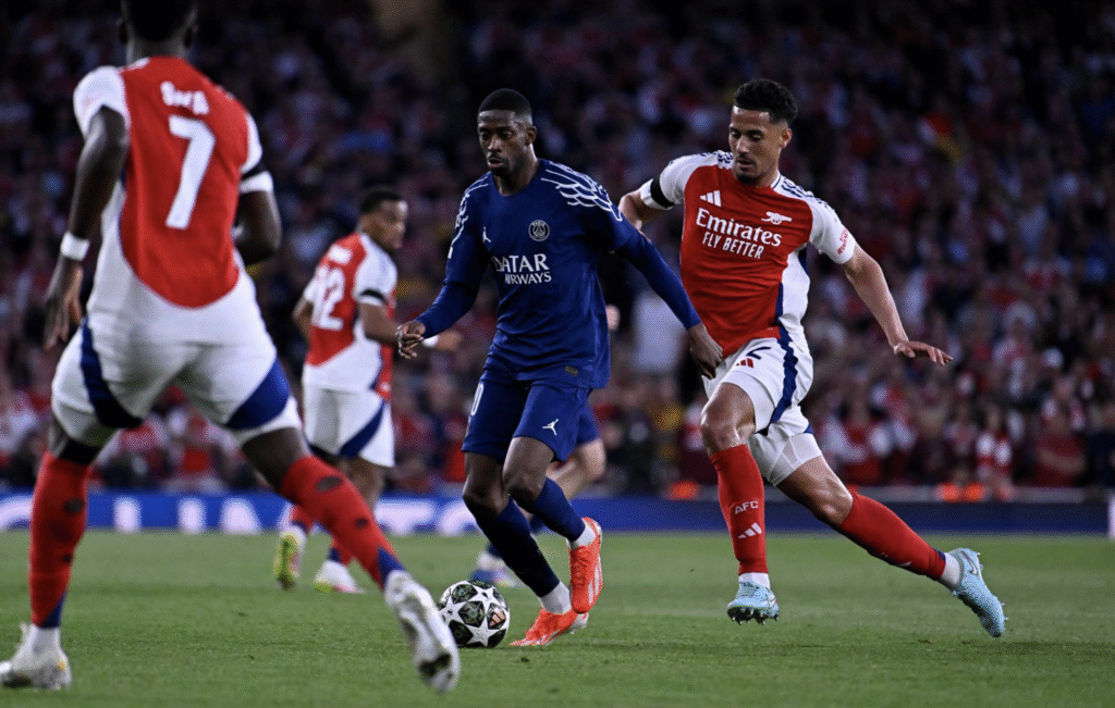 Arsenal Thất Bại Trước PSG, Chính Thức Đánh Mất Giấc Mơ Champions League