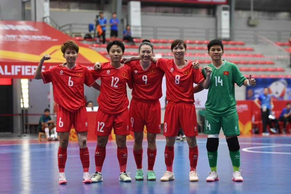 Trận đấu giữa futsal nữ Việt Nam và Philippines sẽ diễn ra vào lúc 10 giờ